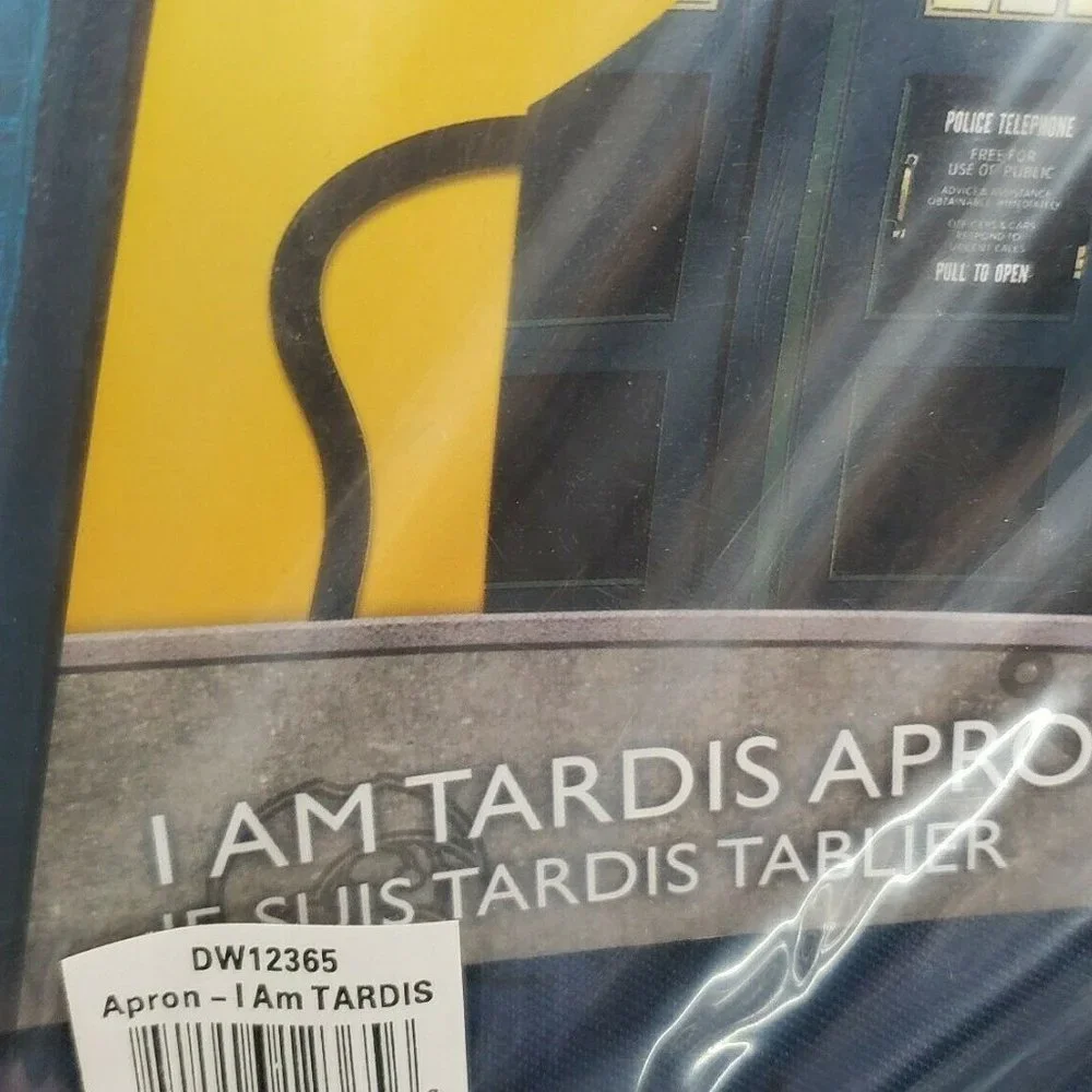 Doctor Who I Am TARDIS Apron BBC